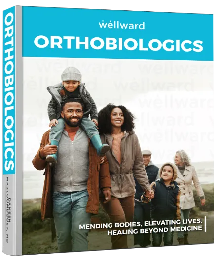 Cover to Dr. Danesh's book, Orthobiologics Book Cover